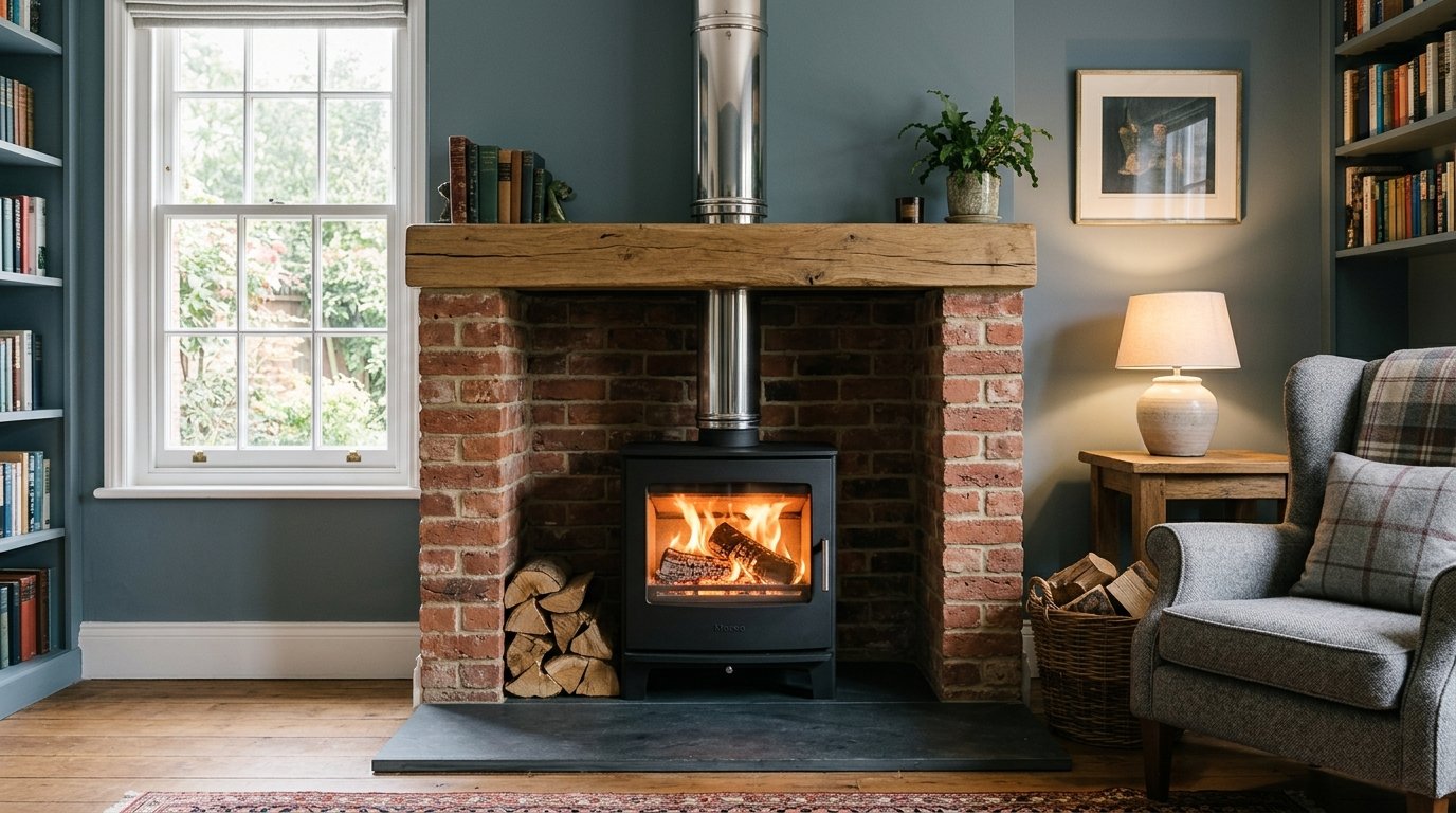 Wood Burning Stove Installation